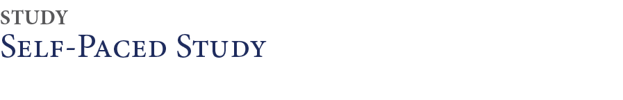 Self-Paced Study,Stud