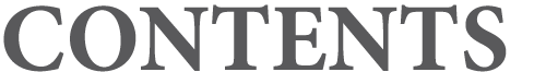 CONTENTS